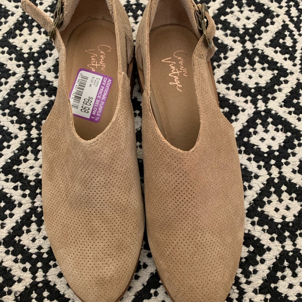 Brand new Leather booties